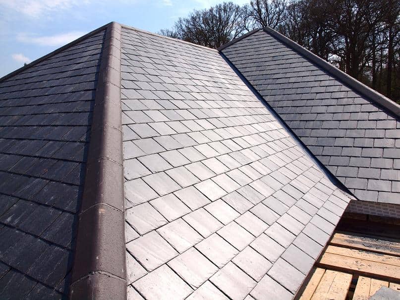 Self Build House Tiled Roof