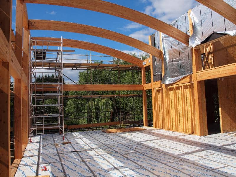 Building a Timber Frame House