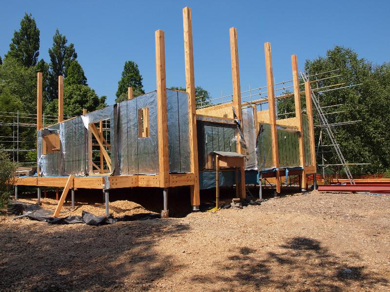 Building a Timber Frame House