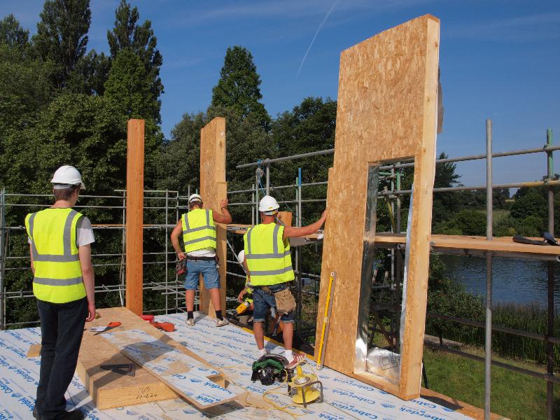 Building a Timber Frame House