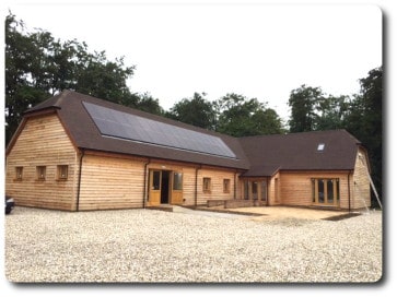 Triple Glazing & Cedar Cladding