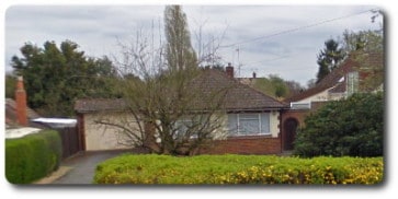 Original Bungalow Before Extension