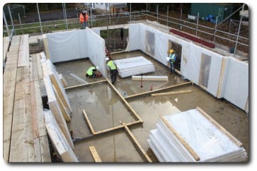 Ground Floor Wall Panel Installation