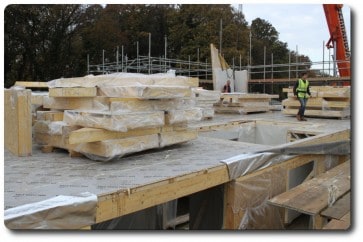 Installation of First Floor Wall Panels