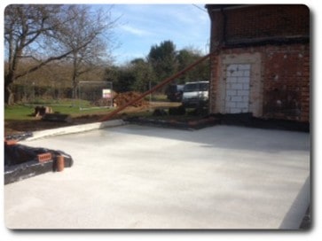 Ground Works Ready for Timber Frame Ground Works Ready for Timber Frame