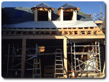 Constructing a Timber Frame Extension to a Thatched Cottage