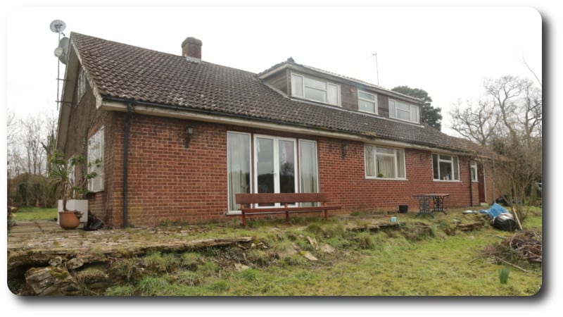 Chalet Bungalow Before Extension