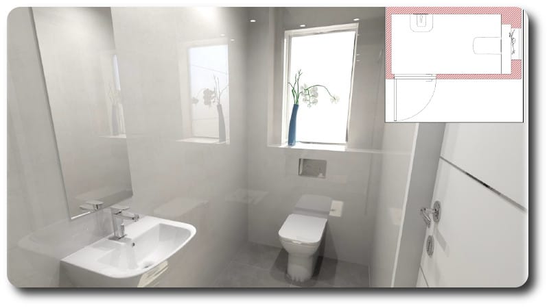 Porcelanosa Bathroom in Woodcote Development Porcelanosa Bathroom in Woodcote Development