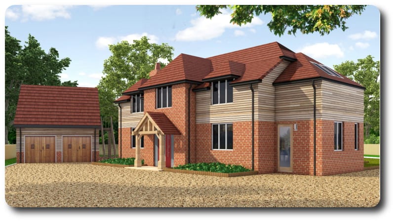 Timber Frame Development in Woodcote