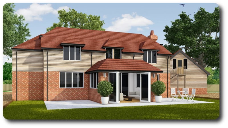 Timber Frame Development in Woodcote