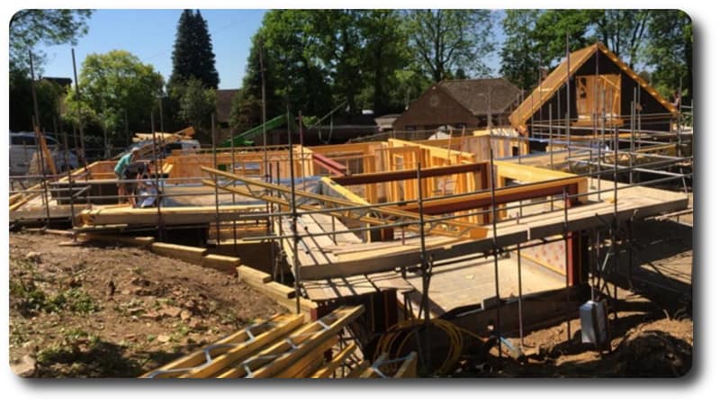 Timber Frame Development in Woodcote