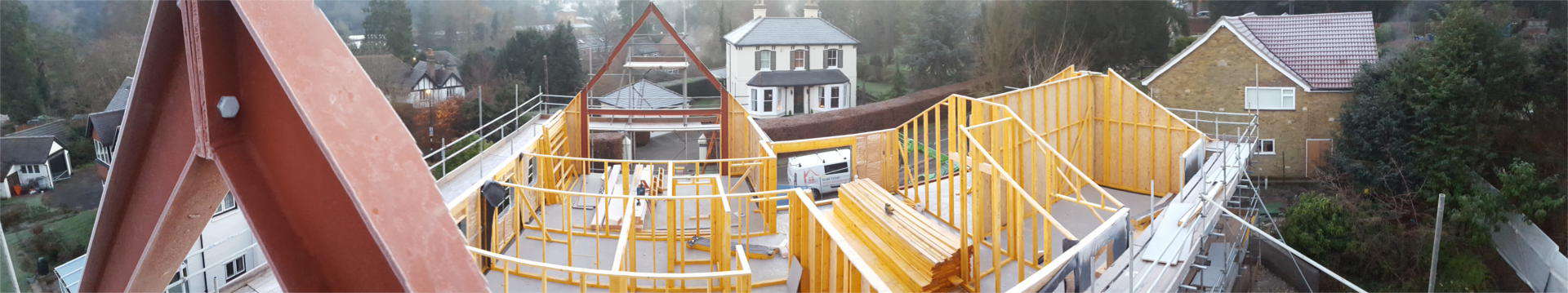 New Build Timber Frame Home in South Croydon New Build Timber Frame Home in South Croydon