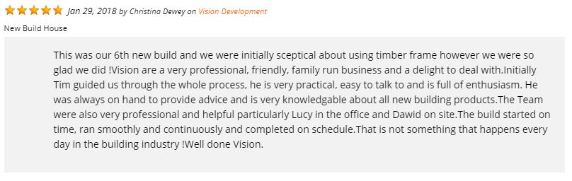 Vision Development Review