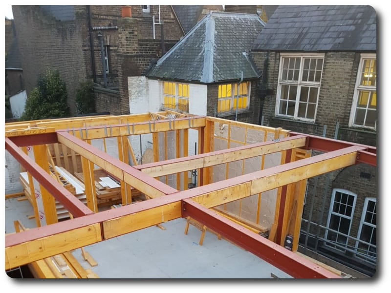 New Build Timber Frame in London