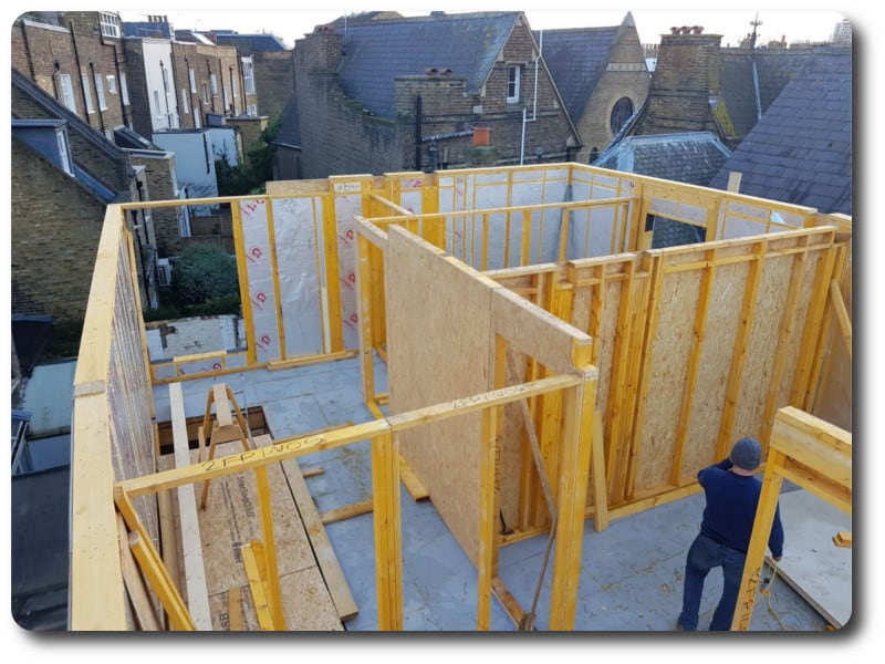New Build Timber Frame in London