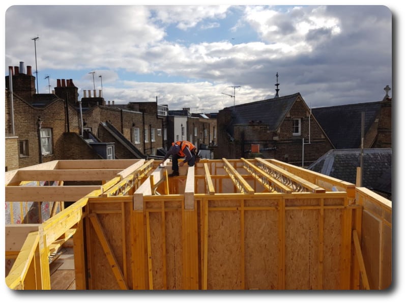 New Build Timber Frame in London