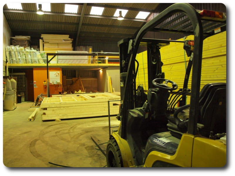 Closed Panel Timber Frame Manufactured in a Controlled Factory Environment