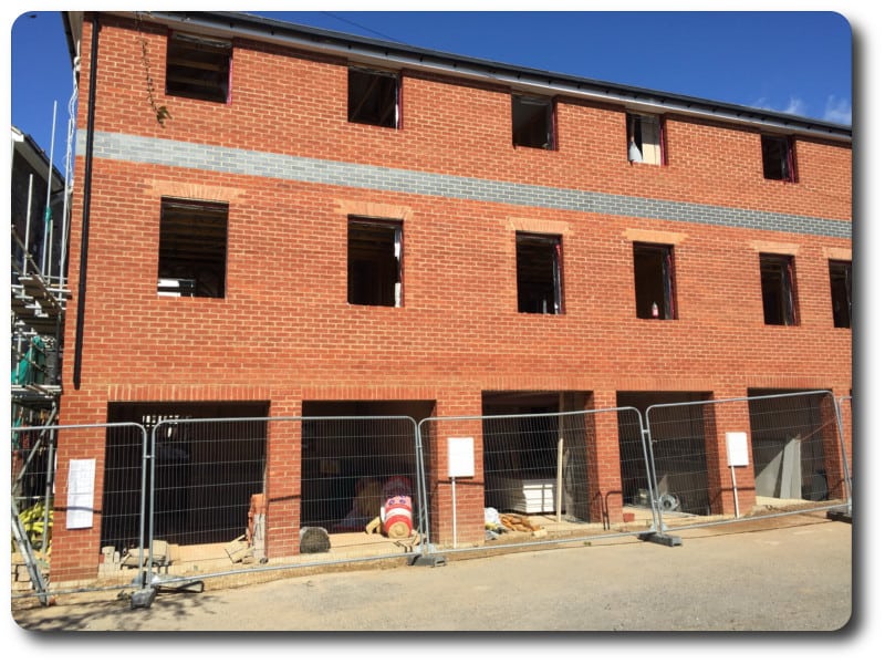 Timber Frame Terrace Houses and in Thatcham Vision