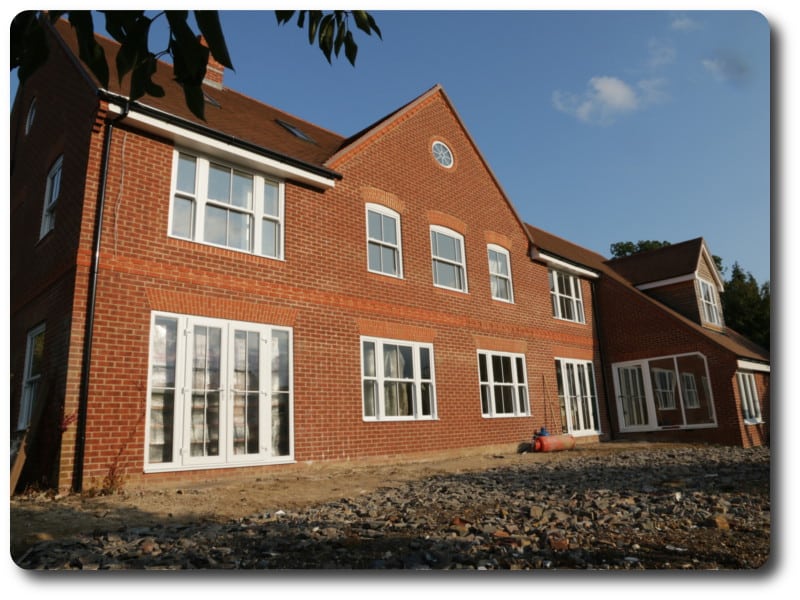 Timber Frame Extension in Highclere