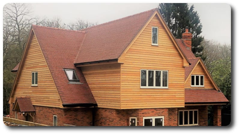 New Build Closed Panel Timber Frame House in Cold Ash, Berkshire