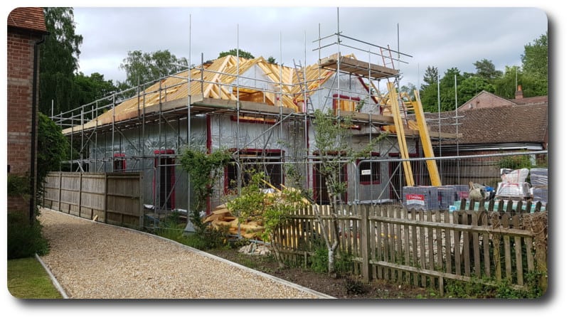 New Timber Frame Home in Hermitage Berkshire