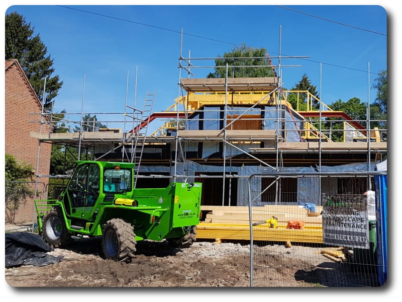 New Timber Frame home in Hermitage Berkshire