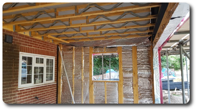 Posi Joists for First Floor and Wall Insulation