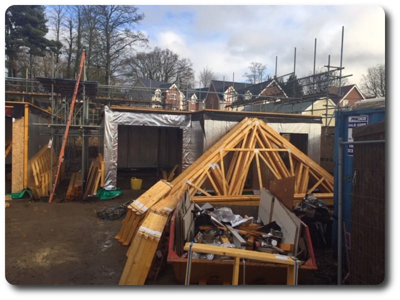 Ground Floor Panels with Steels & Trusses