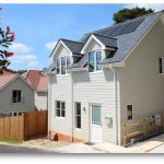 Timber Frame House on Four Marks Development