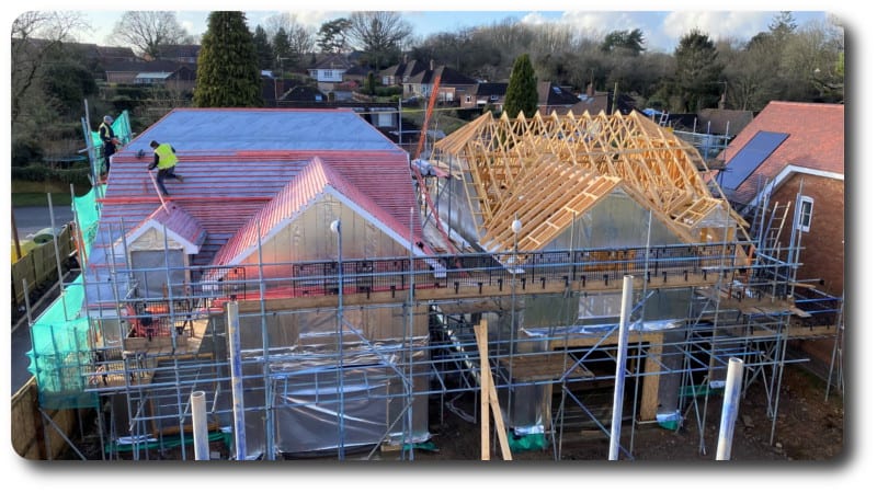 Development of New Timber Frame Homes in Alton