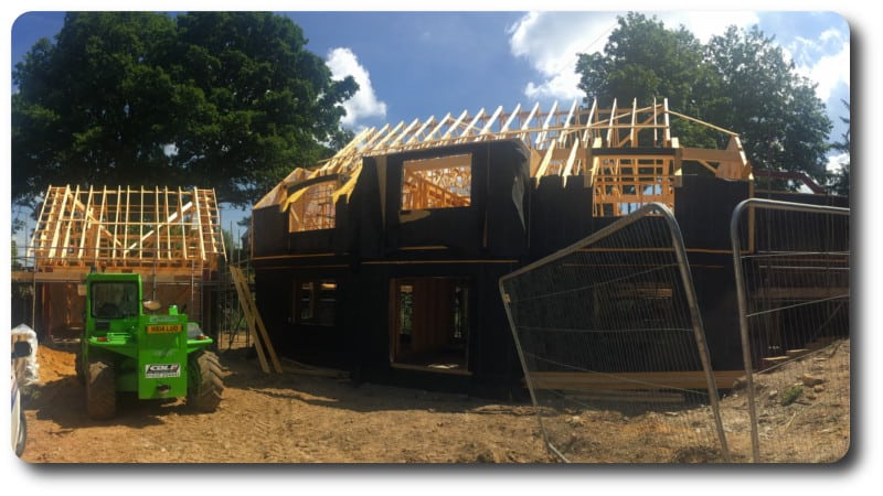 Timber Frame for Design and Build Project