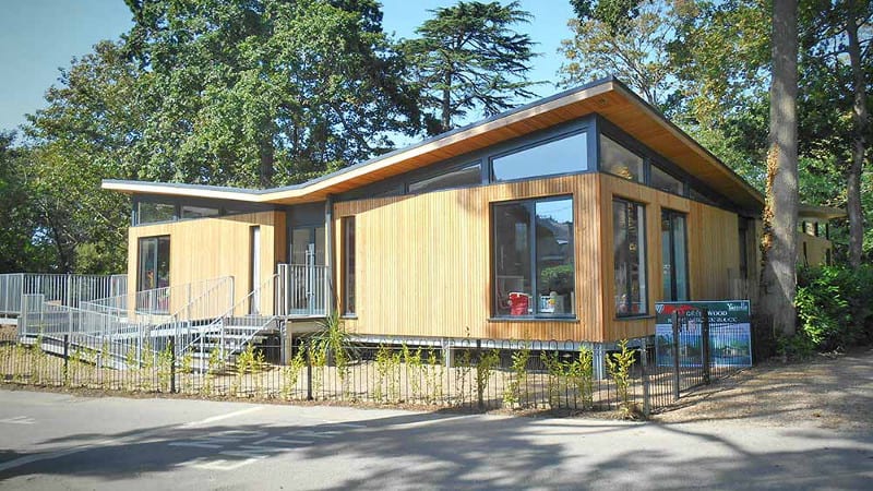 Timber Frame Cabins for Schools
