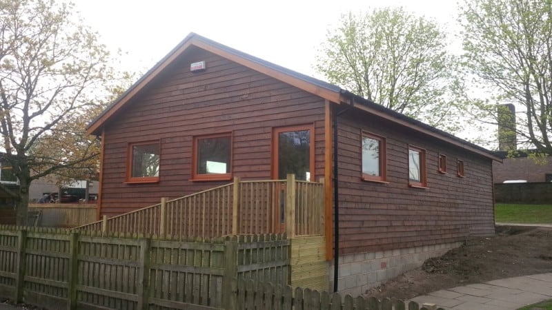 Timber Frame School Classroom