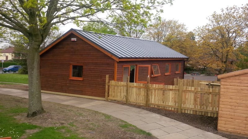 Timber Frame School Classroom