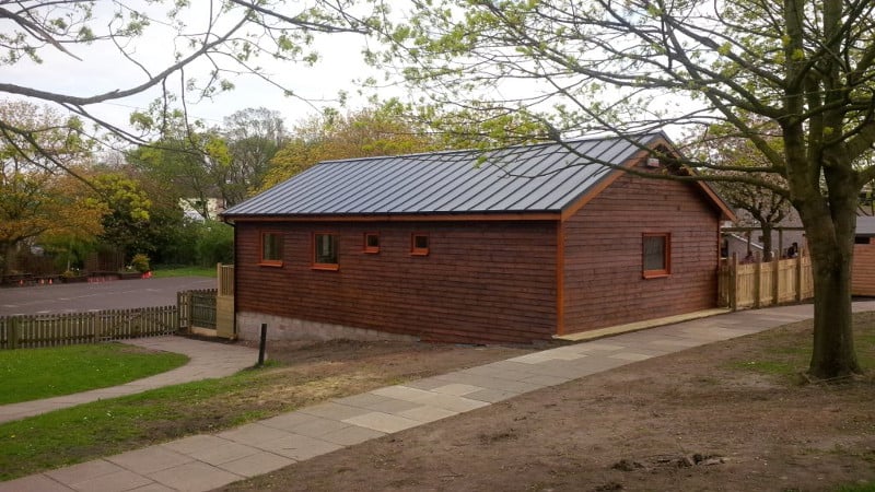 Timber Frame School Classroom