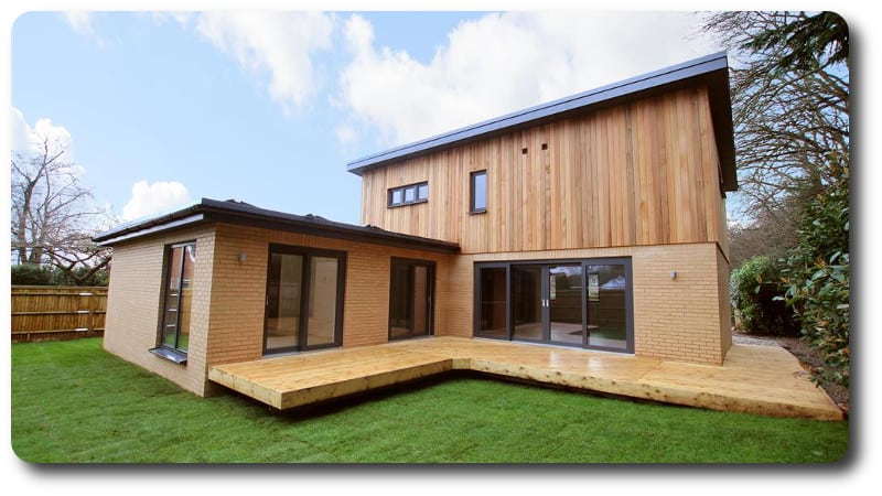 Closed Panel Eco Home in Whitchurch
