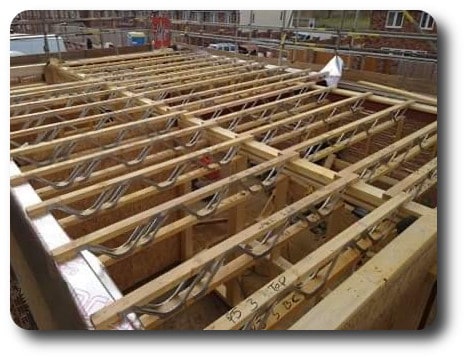 Joists Installed for First Floor