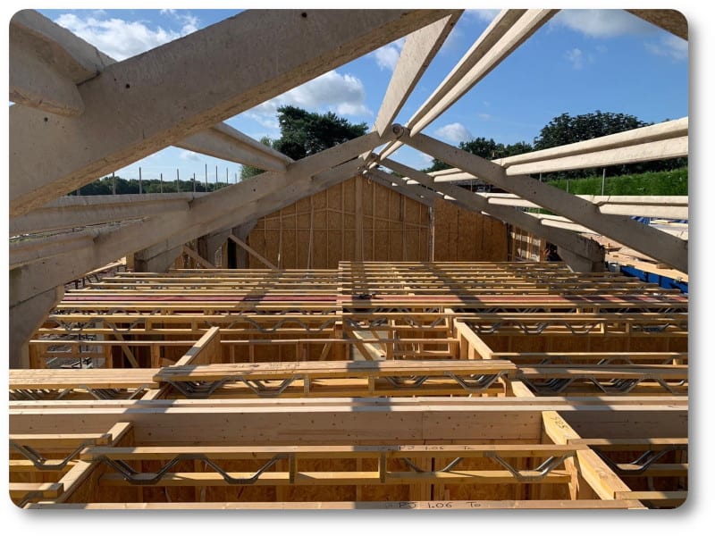 Joists, Trusses and Rafters of barn conversion