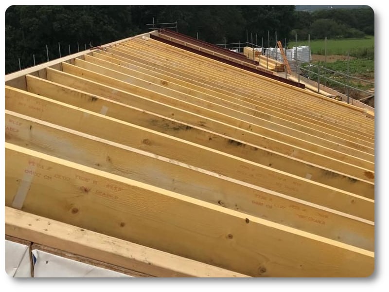 Roof Rafters of Barn Conversion