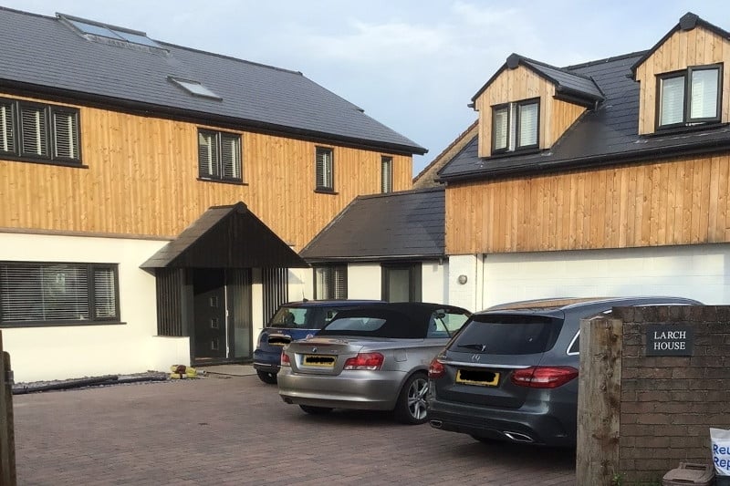 Bungalow Converted to House with Timber Frame Kit