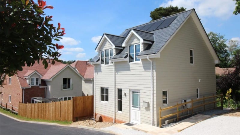 Timber Frame Housing Development in Alton