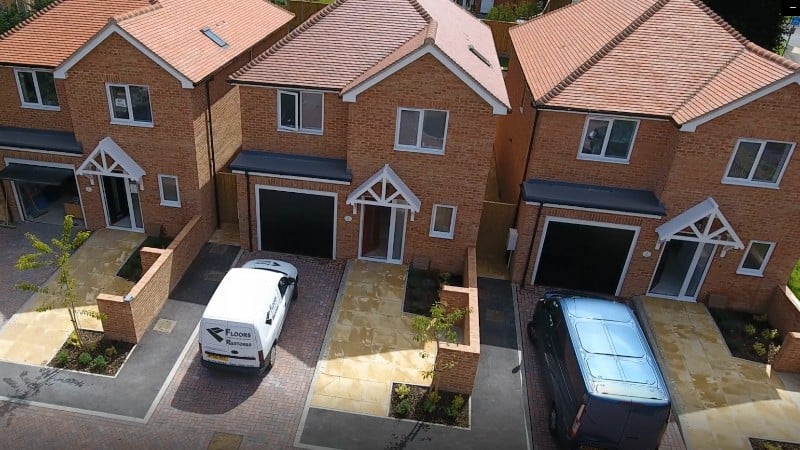 Timber Frame Housing Development in Basingstoke