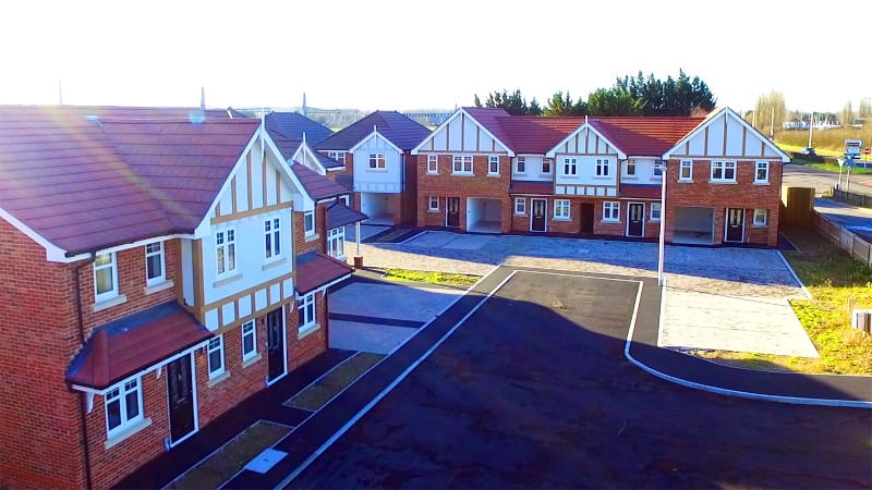 Timber Frame Housing Development in Berkshire