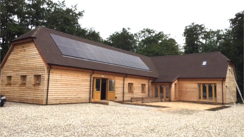 Timber Frame Office in Cold Ash