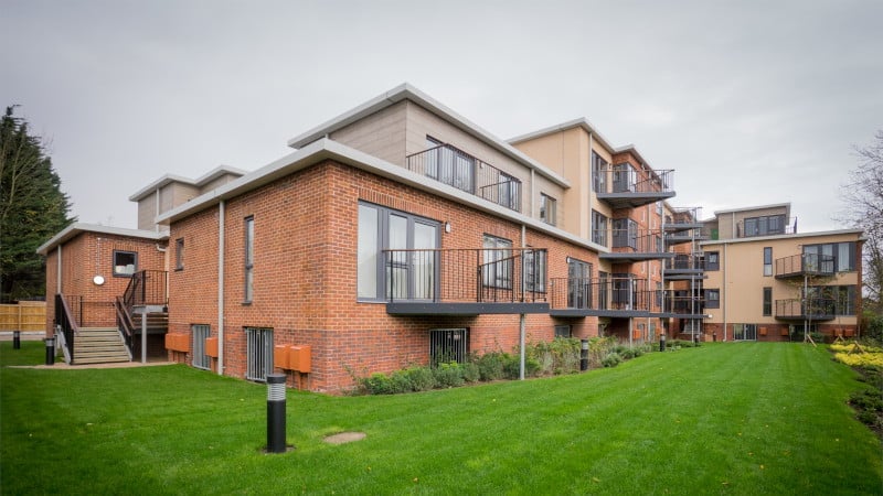 Timber Frame Retirement Flats in Egham