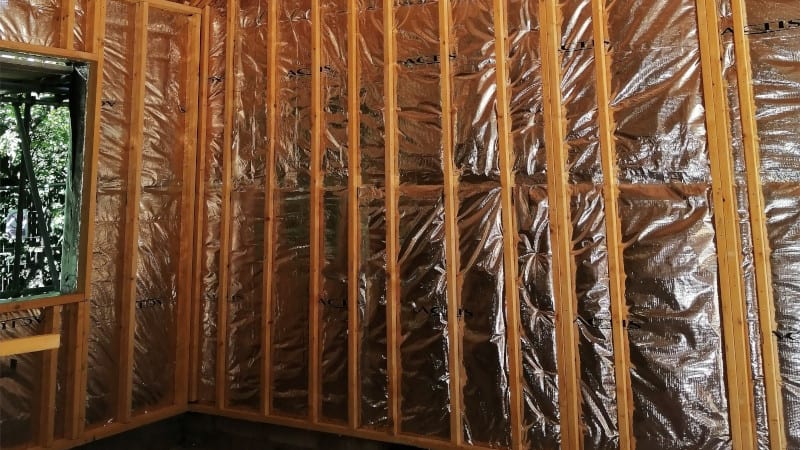 Internal Insulation on the inside of timber frame panels