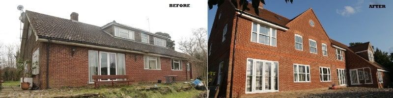 Fourth Bungalow Conversion Before and After