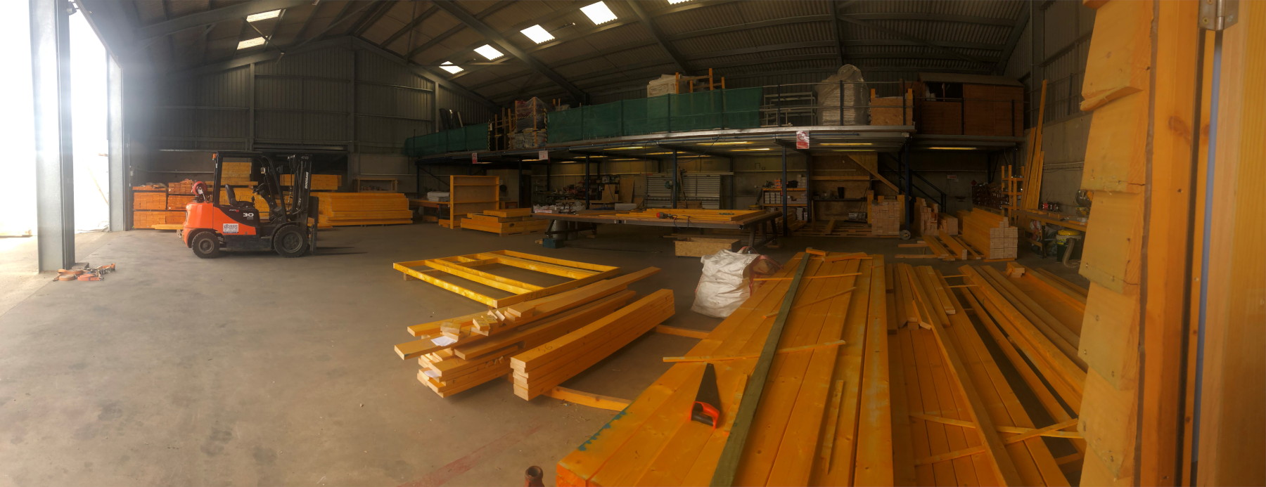 Timber Frame Manufacturing facility