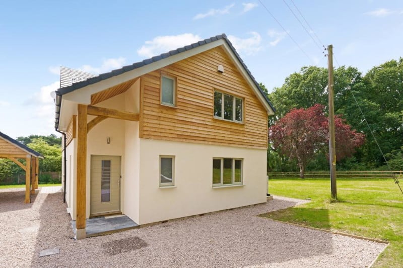 Abbey View timber frame house in Berkshire