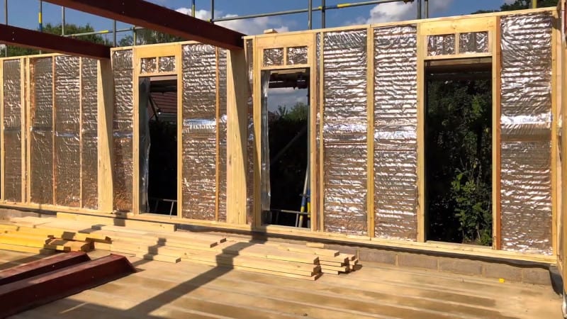 Insulated Timber Frame Panels